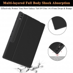 Soke Galaxy Tab S10/S9 Ultra Standl Klf-Black