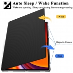 Soke Galaxy Tab S10/S9 Ultra Standl Klf-Black