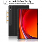 Soke Galaxy Tab S10/S9 Ultra Standl Klf-Black