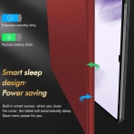 INFILAND Galaxy Tab S10 Ultra Standl Klf-Red
