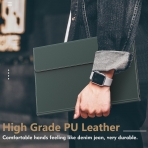 INFILAND Galaxy Tab S10 Ultra Standl Klf-Midnight Green