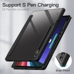 JETech Galaxy Tab S9 Ultra Standl Klf-Graphite Black