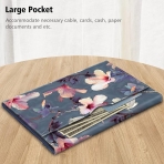 Fintie Galaxy Tab S9 Ultra Standl Klf-Blooming Hibiscus