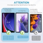 SPARIN Galaxy Tab S9 Plus Temperli Cam Ekran Koruyucu