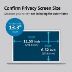Kensington MagPro Serisi Privacy Laptop Ekran Koruyucu(13.3 in)