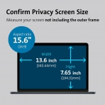 Kensington MagPro Serisi Privacy Laptop Ekran Koruyucu(15.6 in)