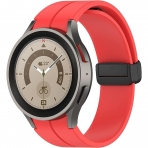 MYAPULUA Galaxy Watch 6/Classic Uyumlu Kay (47/44/43/40mm)-Red