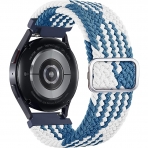 VANCLE Galaxy Watch 6/Classic Uyumlu Kay (47/43/44/40mm)-Blue White 