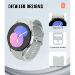 MoKo Galaxy Watch 6/Classic Uyumlu Kay (47/43/44/40mm)-Gray