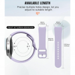 MoKo Galaxy Watch 6/Classic Uyumlu Kay�� (47/43/44/40mm)-Purple