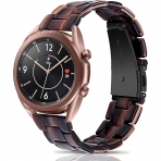 JOYOZY Galaxy Watch 6/Classic Uyumlu Kay (47/44/43/40mm)-Chocolate