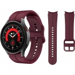 kytuwy Galaxy Watch 6 Classic Uyumlu Kay (43/47mm)-Wine Red