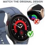 kytuwy Galaxy Watch 6 Classic Uyumlu Kay (43/47mm)-Official Blue