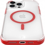 REBEL Frosted Serisi iPhone 13 Pro Max Klf-Frosted Red