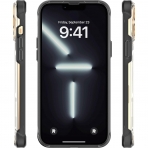 REBEL Frosted Serisi iPhone 13 Pro Max Klf-Crystal Black