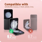 i-Blason Cosmo Serisi Galaxy Z Flip 5 Klf-Marble