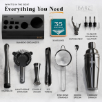 Bare Barrel 14 Par�a Shaker & Kokteyl Seti