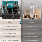 Bare Barrel 14 Par�a Shaker & Kokteyl Seti