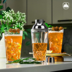 Raisaplin 4 Par�a Shaker & Kokteyl Seti