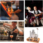 Yosoo Health Gear 12 Par�a Shaker & Kokteyl Seti