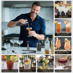 YXT&BEYOND 12 Par�a Shaker & Kokteyl Seti