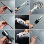 KCJLHGT 14 Par�a Shaker & Kokteyl Seti