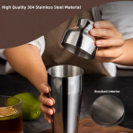 YWHWXB 14 Par�a Shaker & Kokteyl Seti