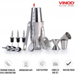 Vinod 14 Par�a Shaker & Kokteyl Seti