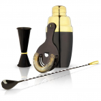 Viski 4 Par�a Shaker & Kokteyl Seti