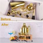 Esmula 12 Par�a Shaker & Kokteyl Seti