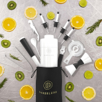 BarDeluxe 12  Par�a Shaker & Kokteyl Seti