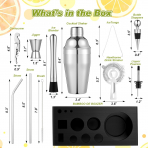 Mifoci 23 Par�a Shaker & Kokteyl Seti