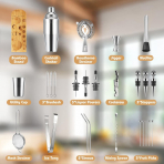 Semderm 26 Par�a Shaker & Kokteyl Seti