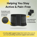 BraceUP Bel Deste�i (XXL)