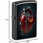 Zippo Kalp �eklinde Motor �akmak