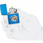 Zippo Parlak Mavi Z�playan Bal�k �akmak