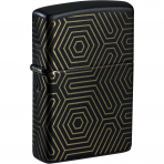 Zippo Geometrik �izgili �akmak