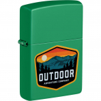 Zippo Mat Ye�il D�� Mekan �akmak