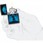 Zippo Mat Siyah Uzay Askeri �akmak