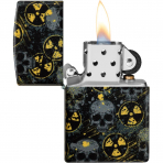 Zippo Nuclear Skulls 540 Design Metal �akmak