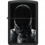 Zippo Mat Siyah Eskrim Temal� �akmak