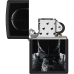 Zippo Mat Siyah Eskrim Temal� �akmak