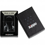 Zippo Mat Siyah Eskrim Temal� �akmak