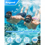 Aegend Yeti�kin ve Gen�ler ��in Bu�u �nleyici Geni� A��l� Maske