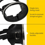 Cressi Pacifico Klasik Retro Tek Caml� Serbest Dal�� Maskesi