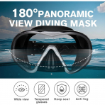 SCUBAPRO Zoom Ultra Clear �ift Caml� Dal�� Maskesi