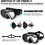 SCUBAPRO Zoom Ultra Clear �ift Caml� Dal�� Maskesi