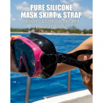 TUSA Sport Serene Yeti�kin Dal�� Maskesi ve Dry �norkel Seti