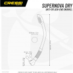 Cressi Panoramik Dal�� Maskesi ve Supernova Dry �norkel Seti
