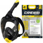 Cressi Bali Tam Y�z �norkel Maskesi